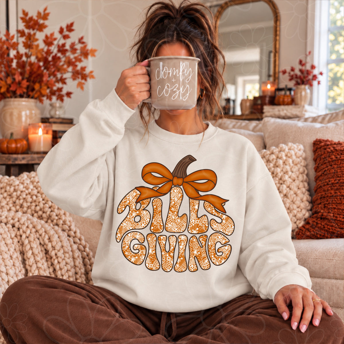 Faux Lace Billsgiving