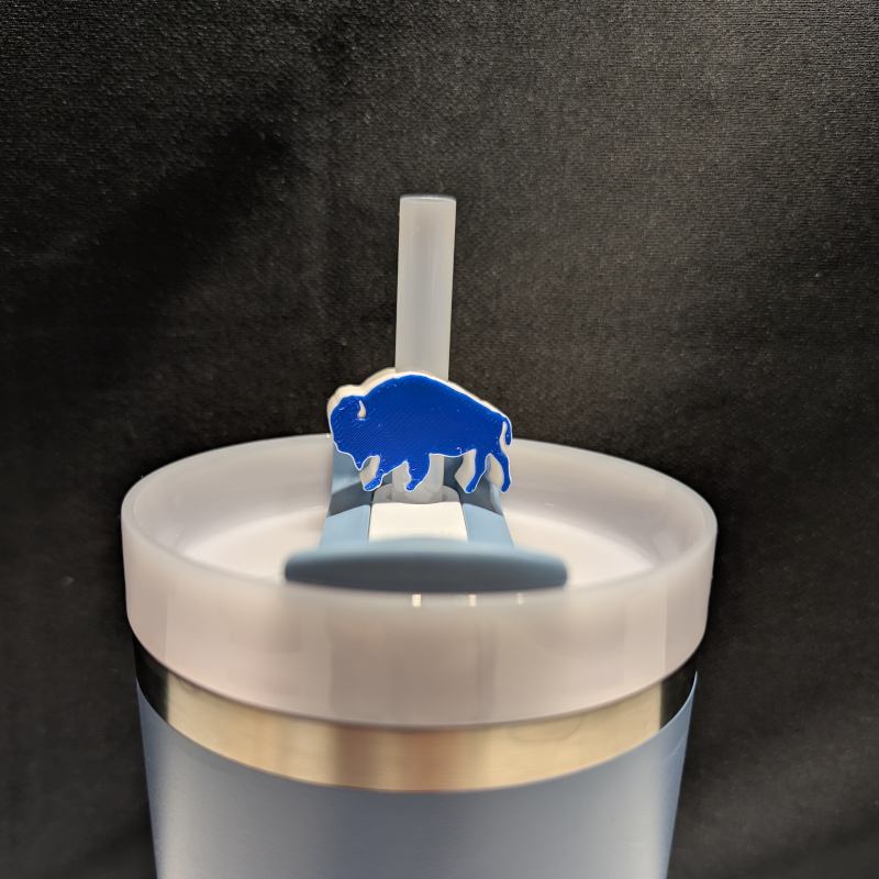 Buffalo Straw Topper