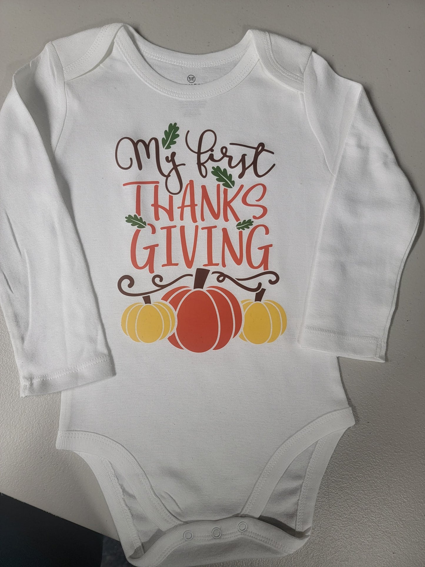 My First Thanksgiving Onesie