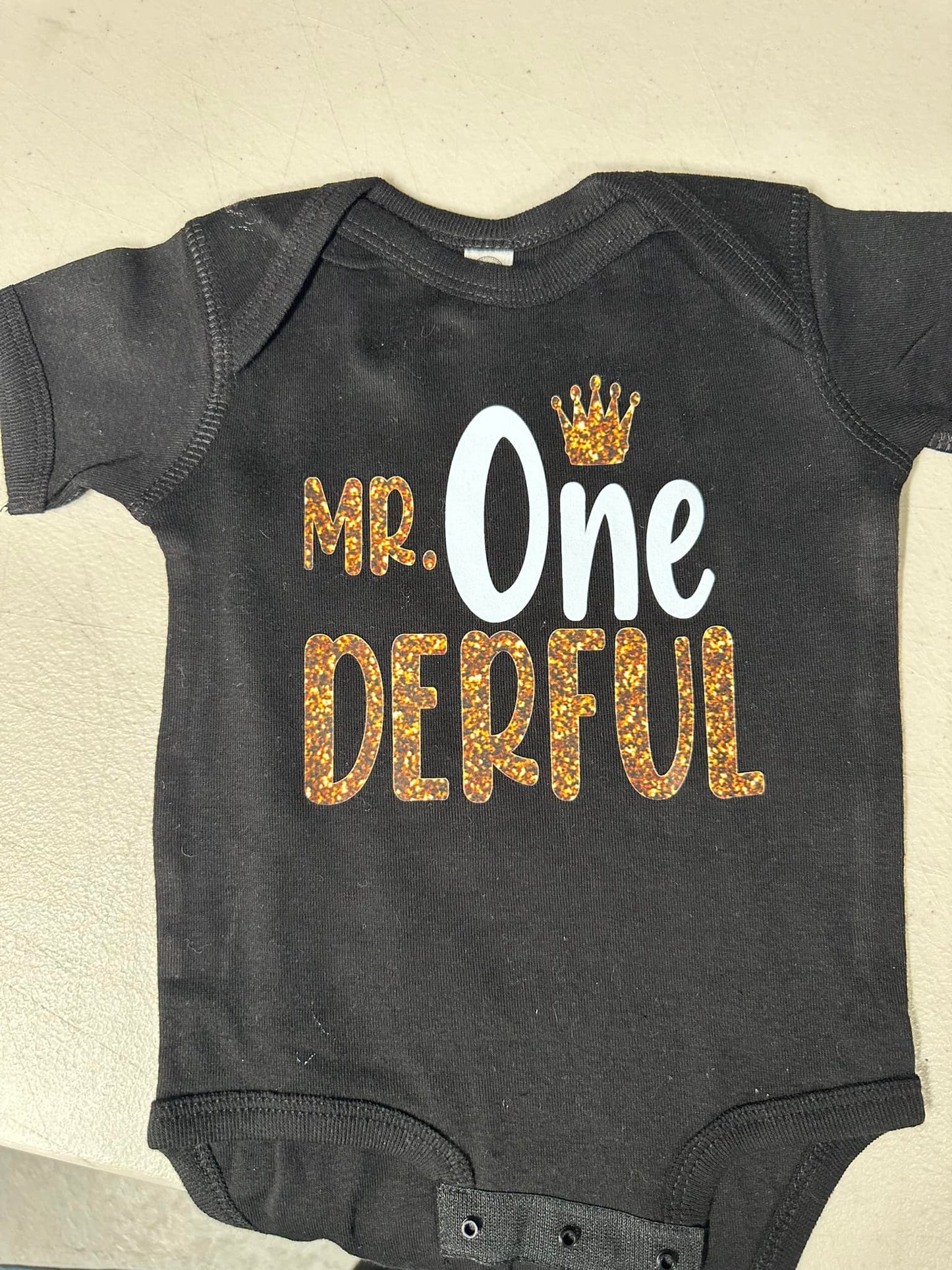 Mr One Derful Onesie