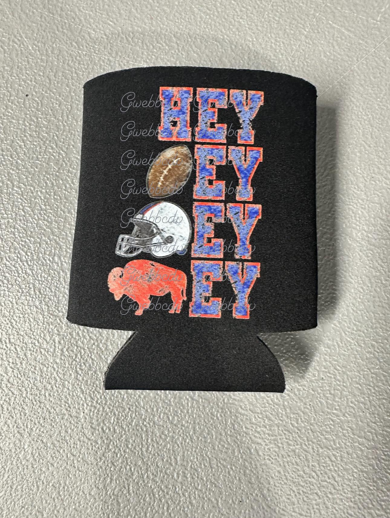 Hey Ey Ey Ey Can Koozie