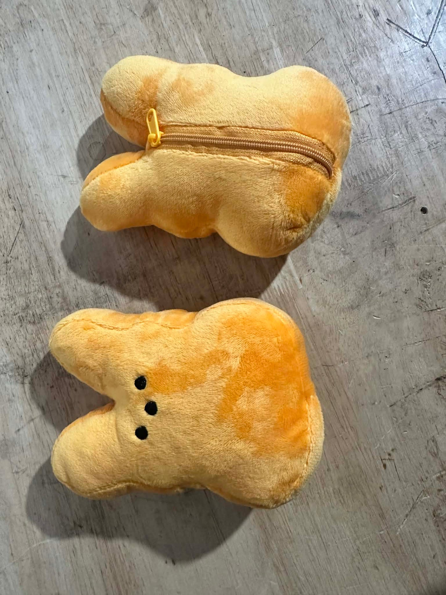 Stuffed Peep with Zipper Back