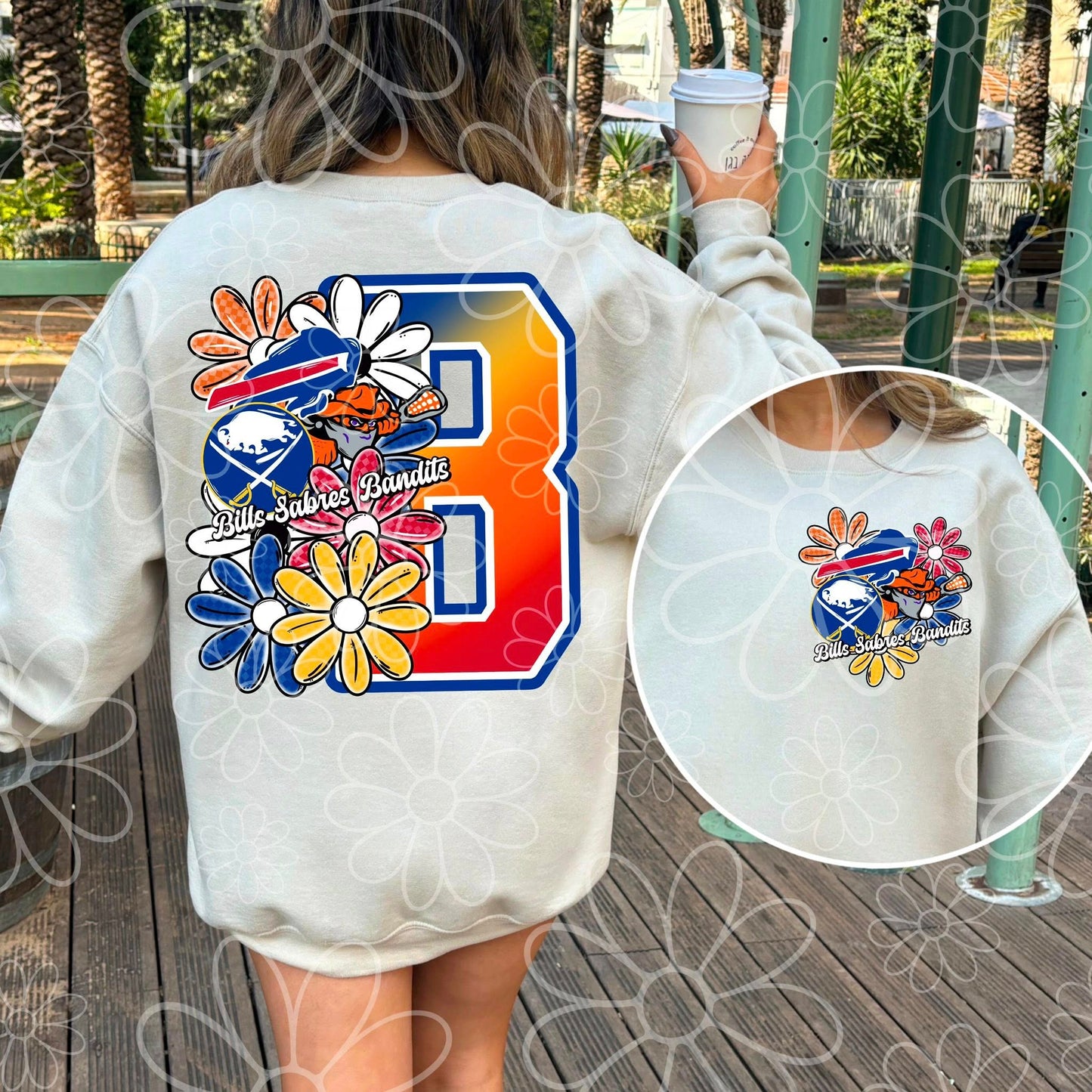 One Buffalo Half Floral