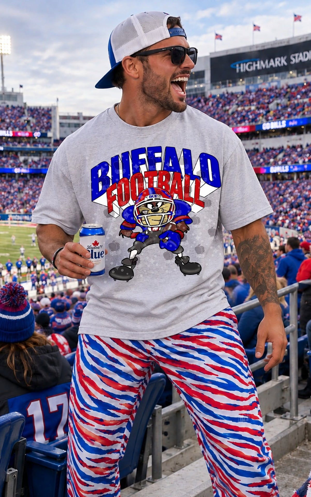 Buffalo Football Taz