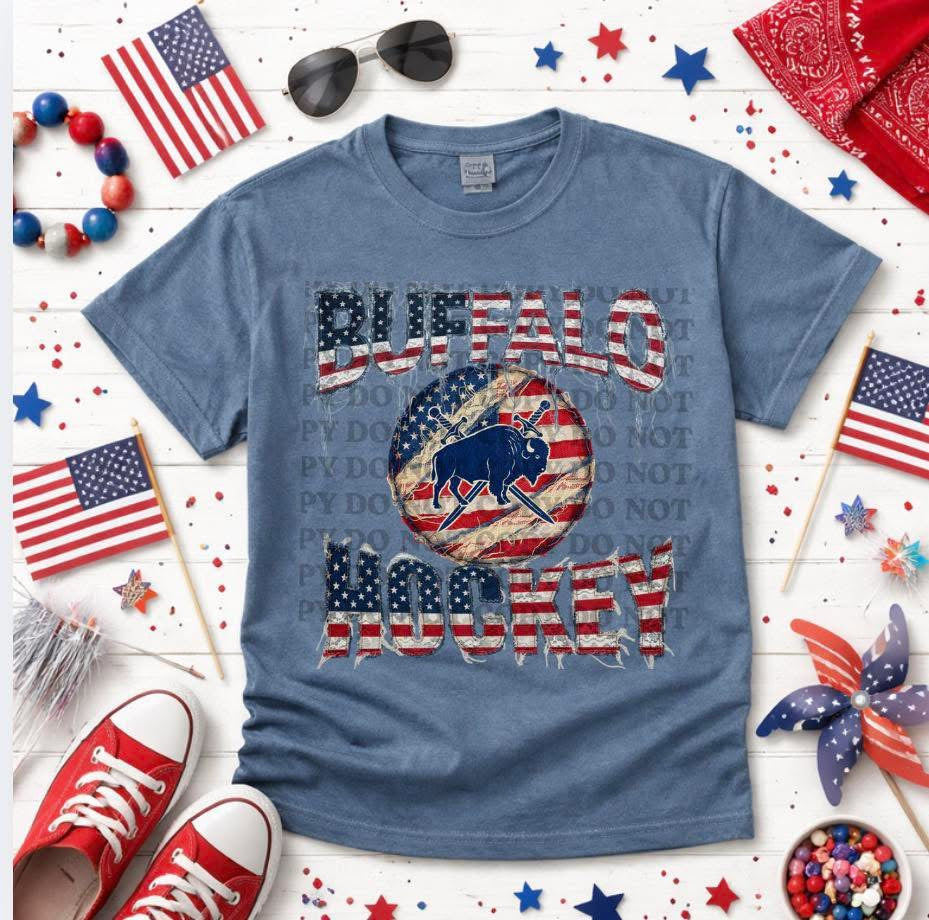 Denim & Lace Buffalo Hockey