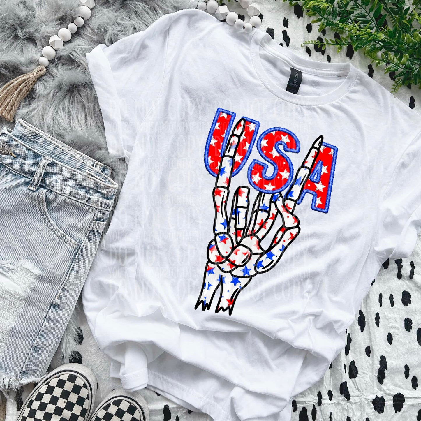 USA Skelly Hand
