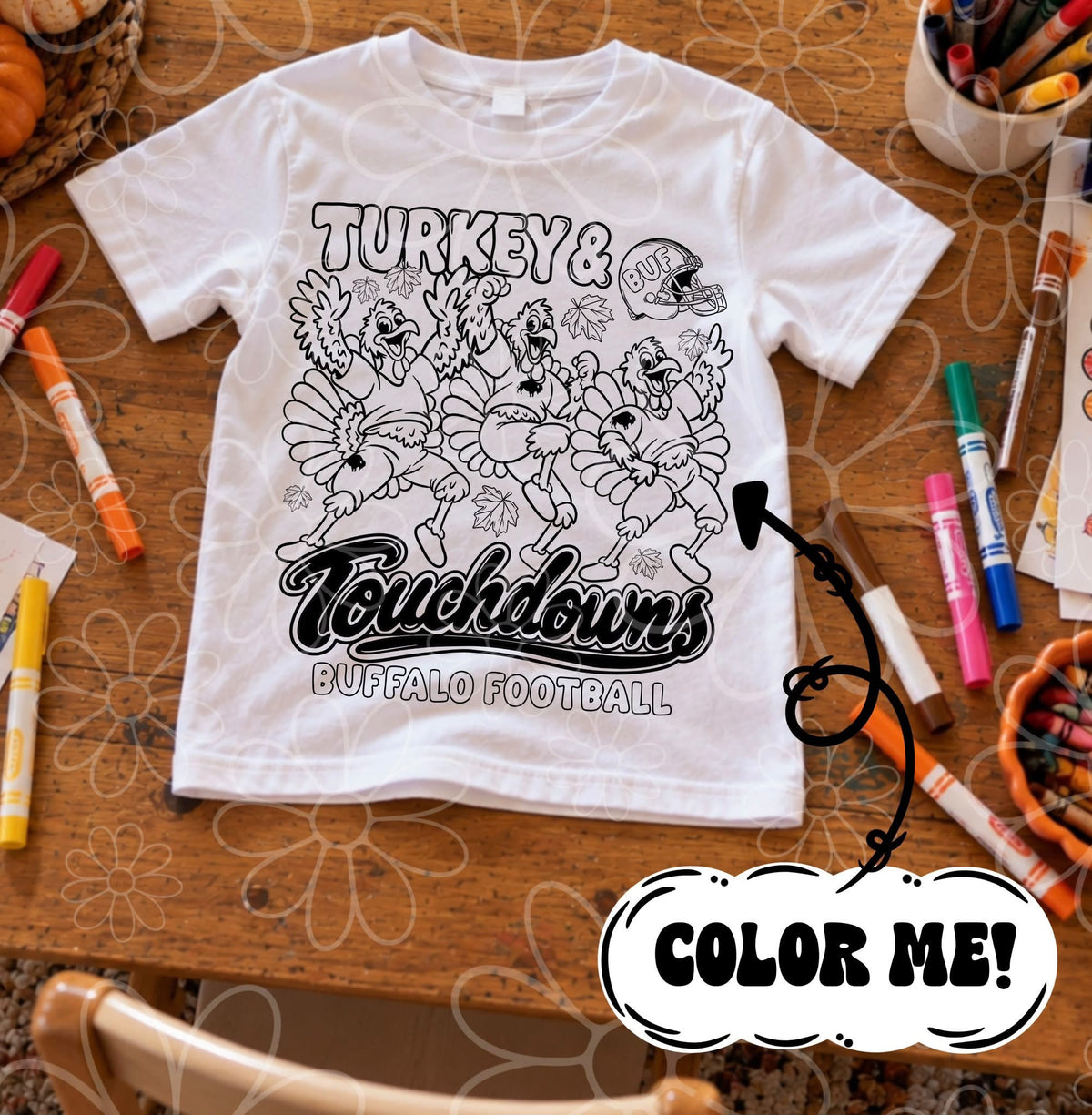 Color Me Billsgiving