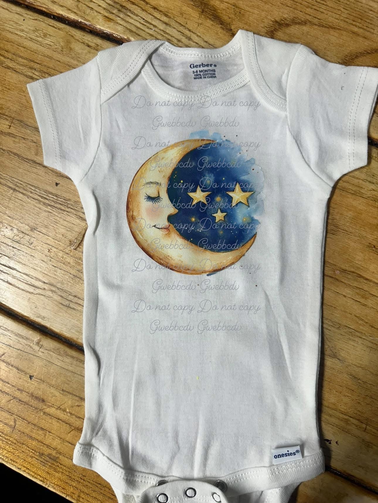 Moon & Stars Onesie