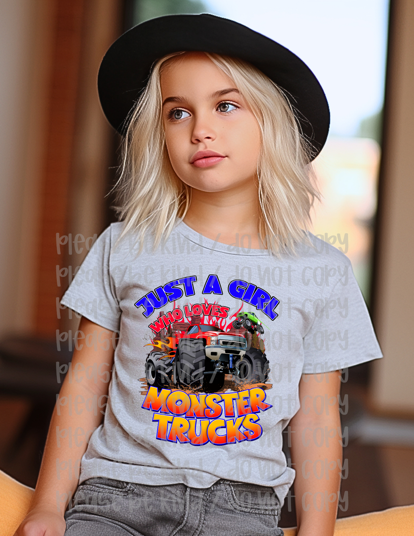 Just A Girl Who Loves Monster Trucks