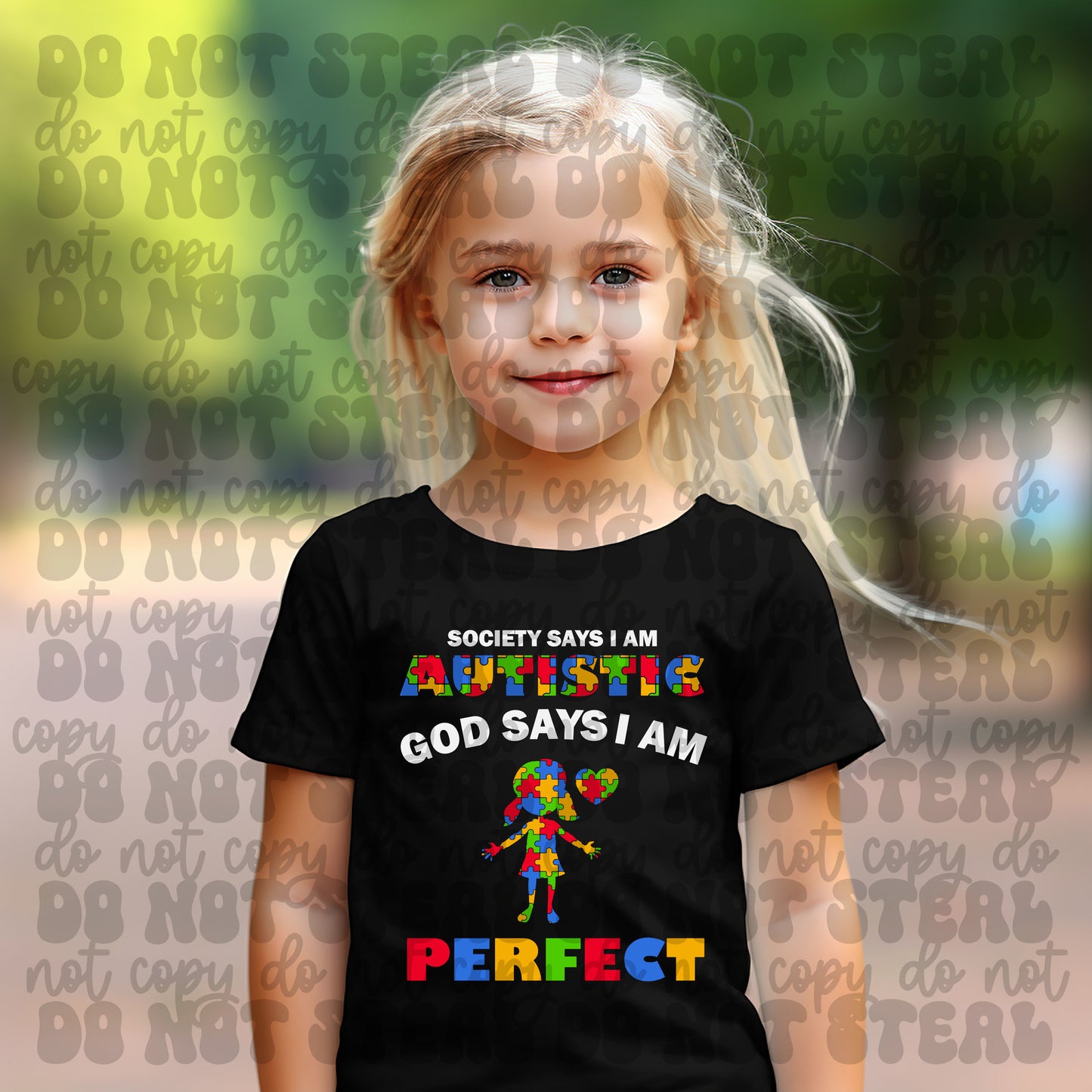 God Says I Am Perfect Girl