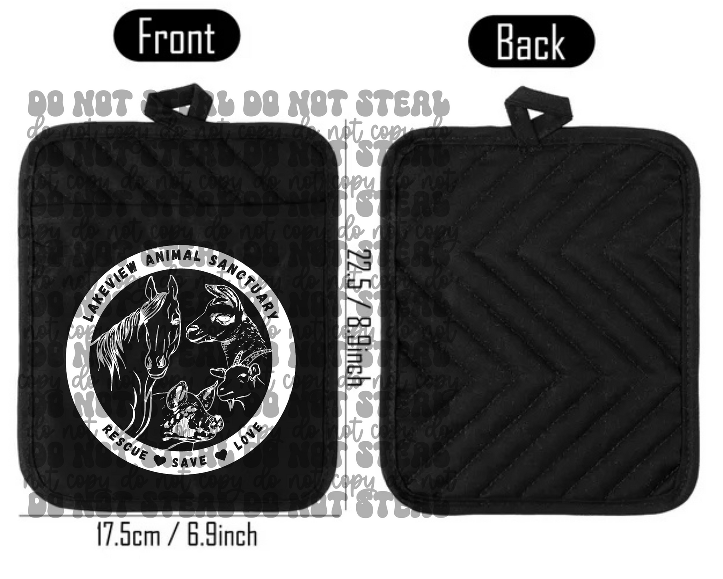 Lakeview Animal Sanctuary Pot Holder