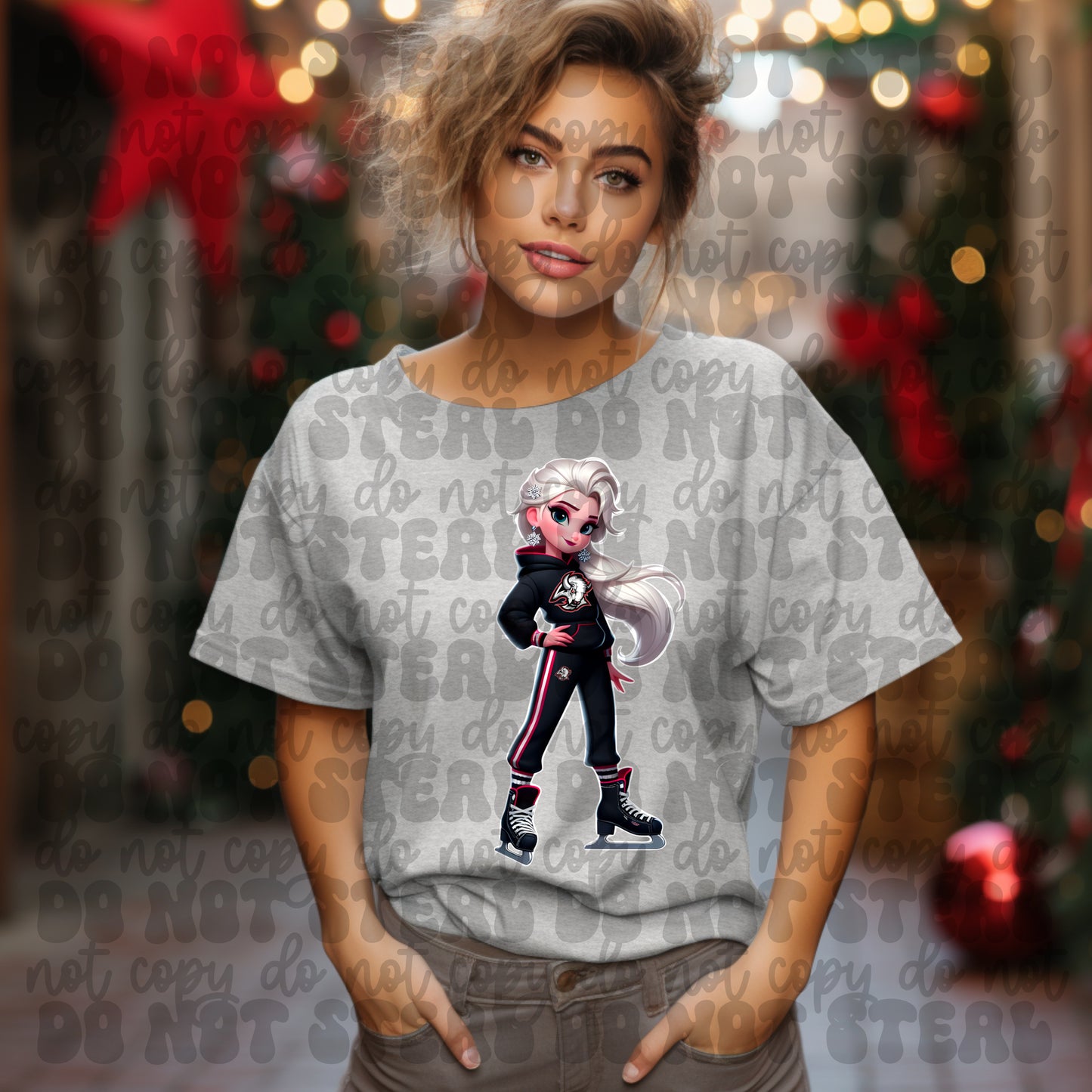 Buffalo Hockey Ice Queen Retro
