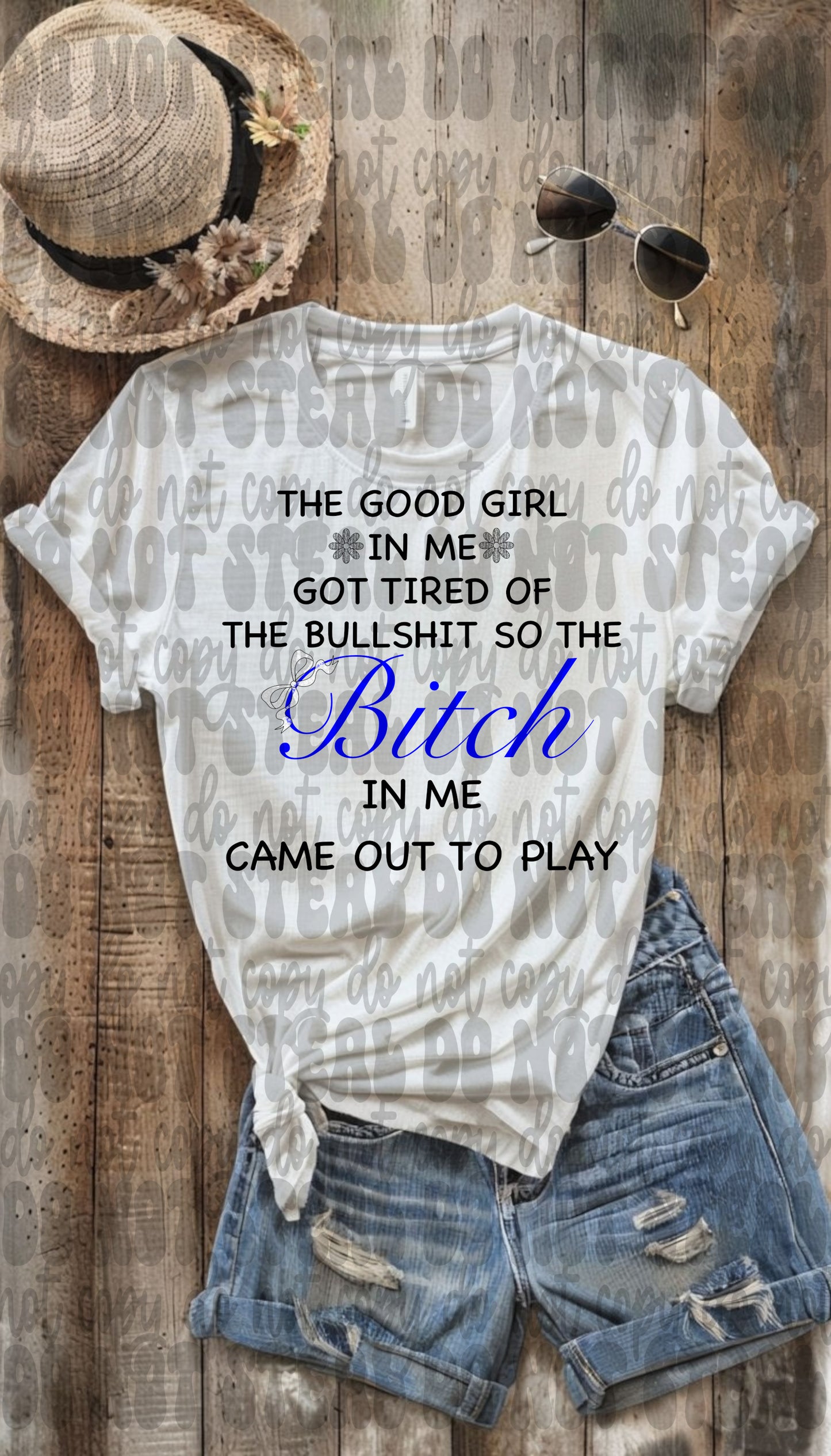 Good Girl In Me Blue Digital