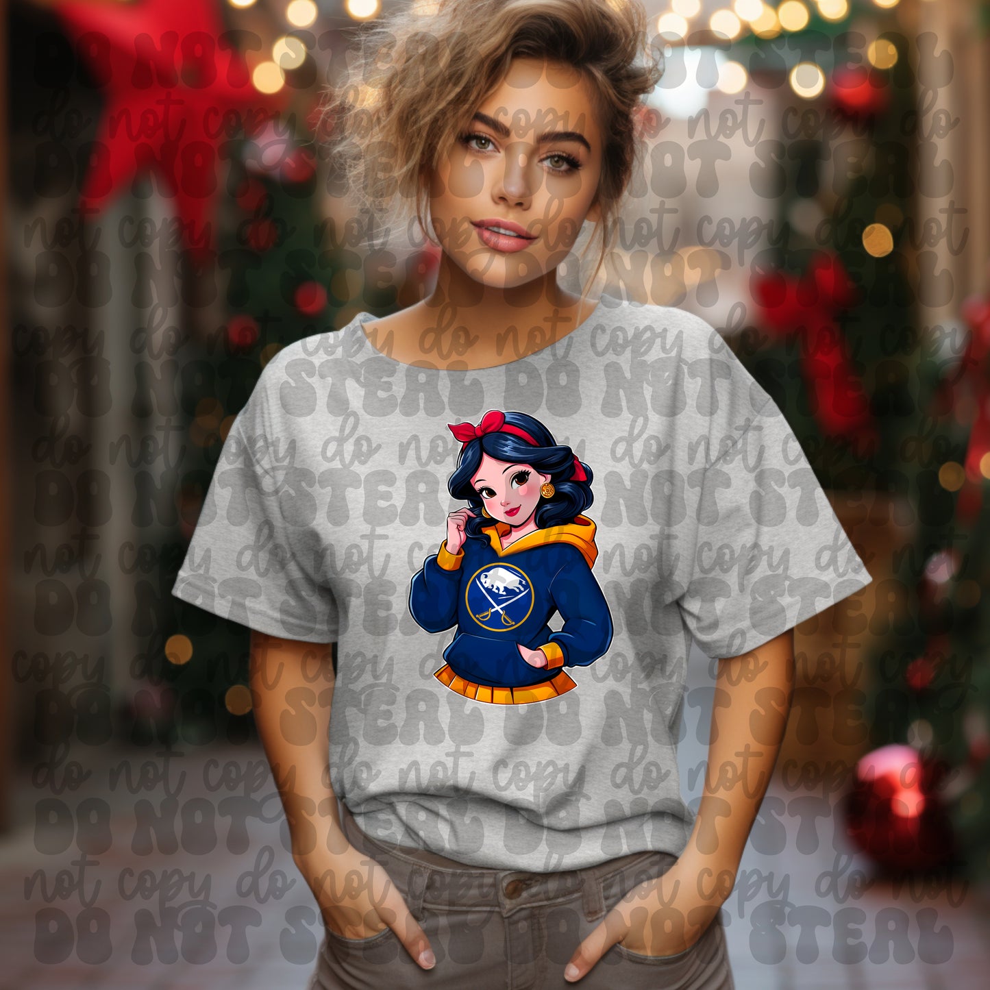 Buffalo Hockey Snow White