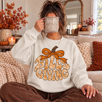 Faux Lace Billsgiving