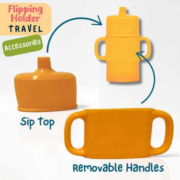 HANDLES & SIP TOP for Flipping Holder TRAVEL