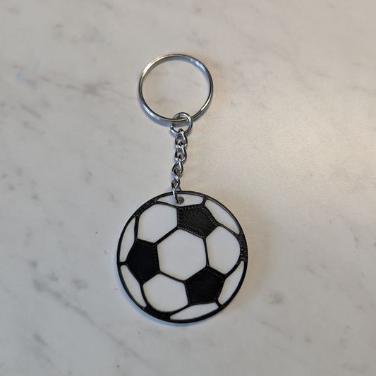 Soccer Ball Keychain