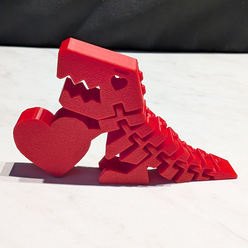Flexi Heart Dino