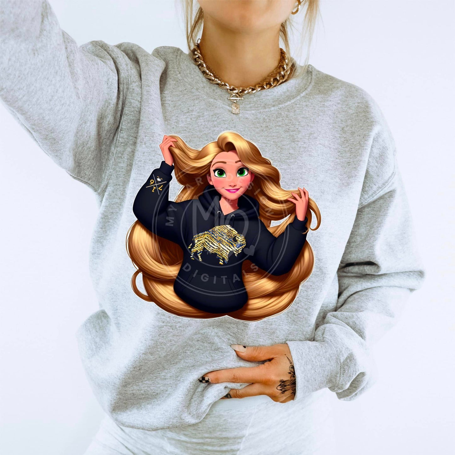 Buffalo Hockey Rapunzel