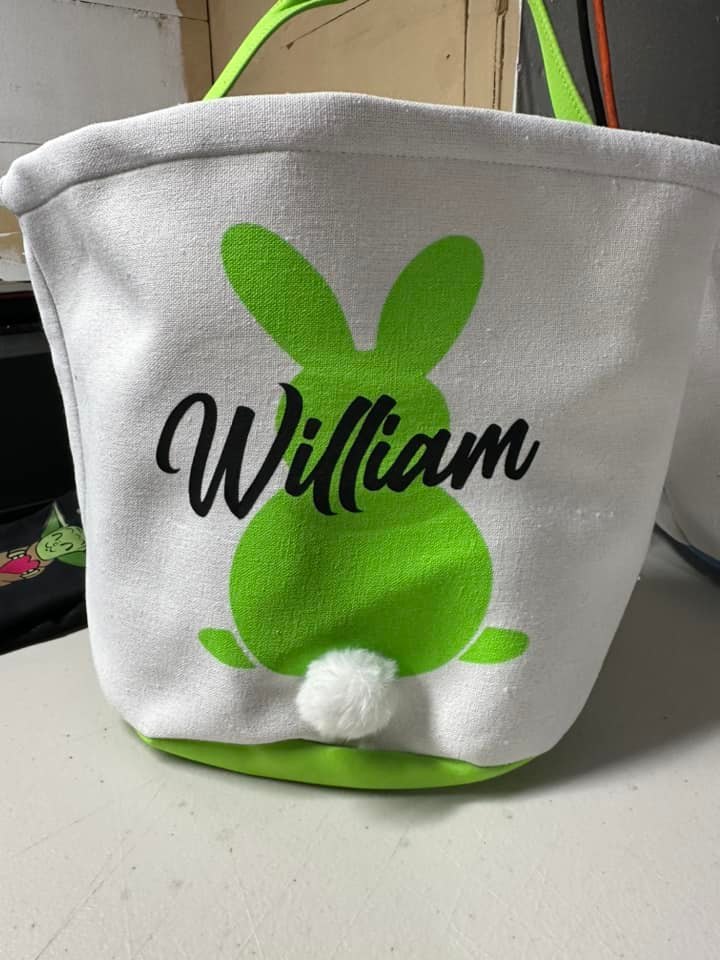 Canvas Easter Basket Option 2
