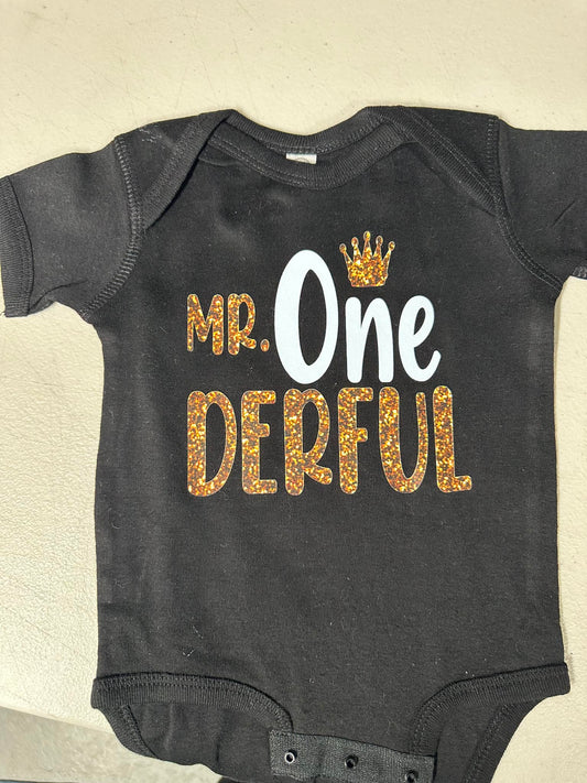 Mr One Derful Onesie