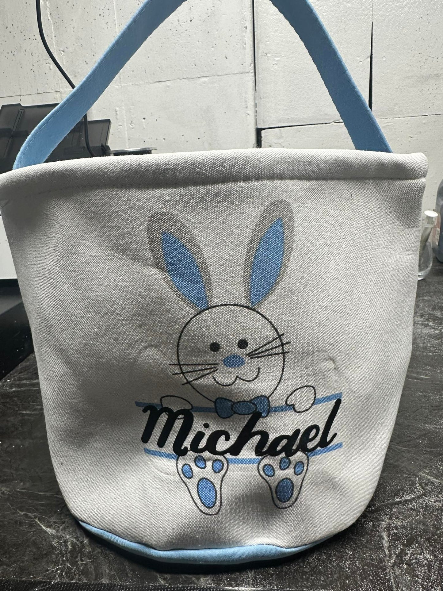 Canvas Easter Basket