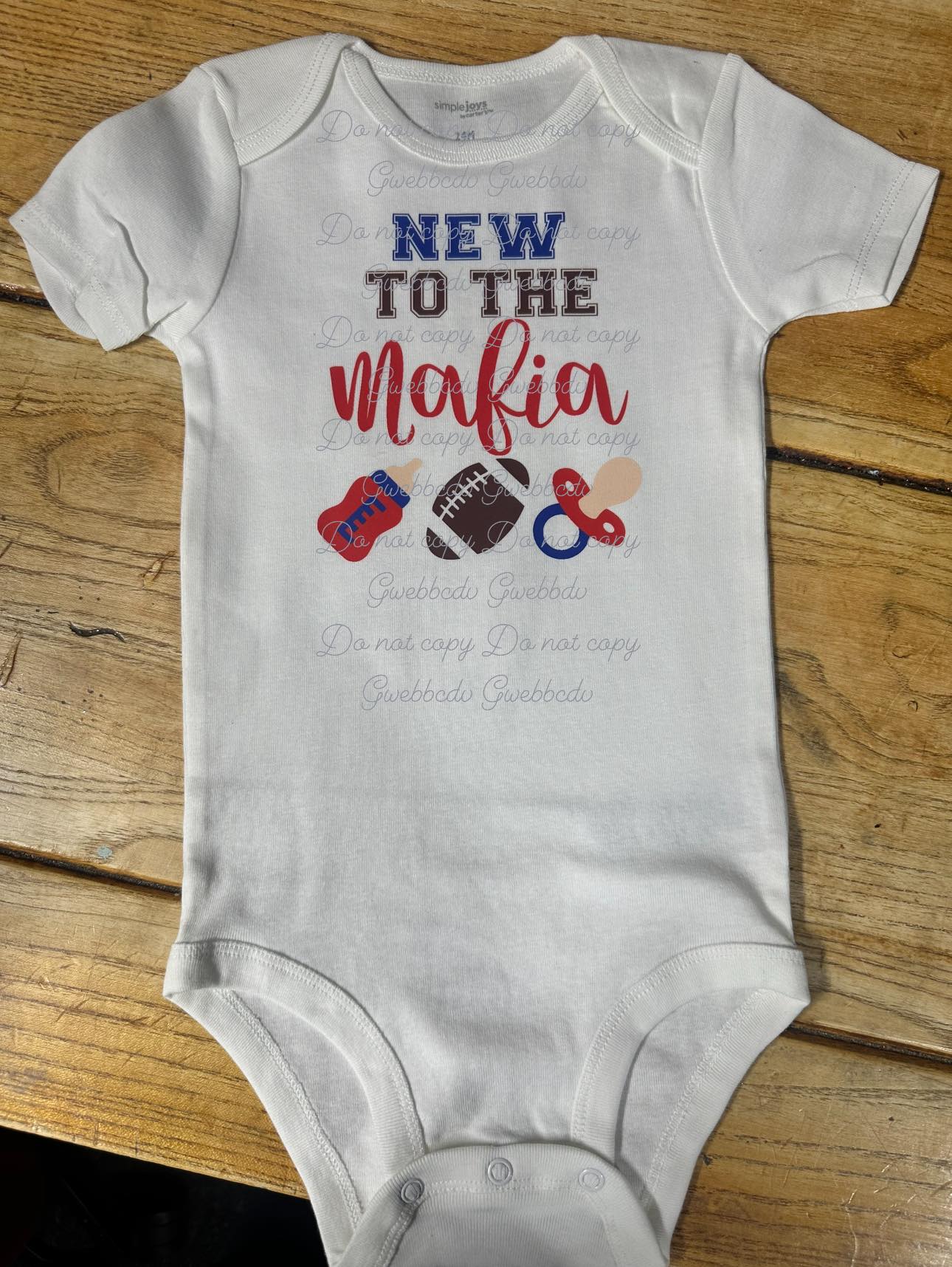 New To The Mafia Onesie