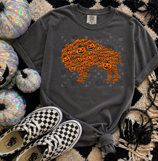 Pumpkin Standing Buffalo