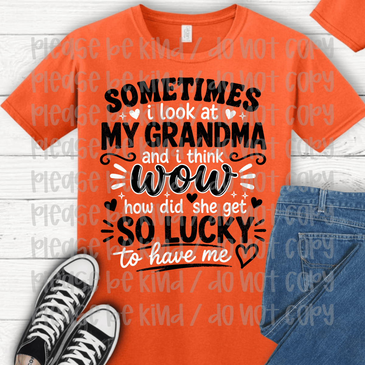 Sometimes I Look At My Grandma