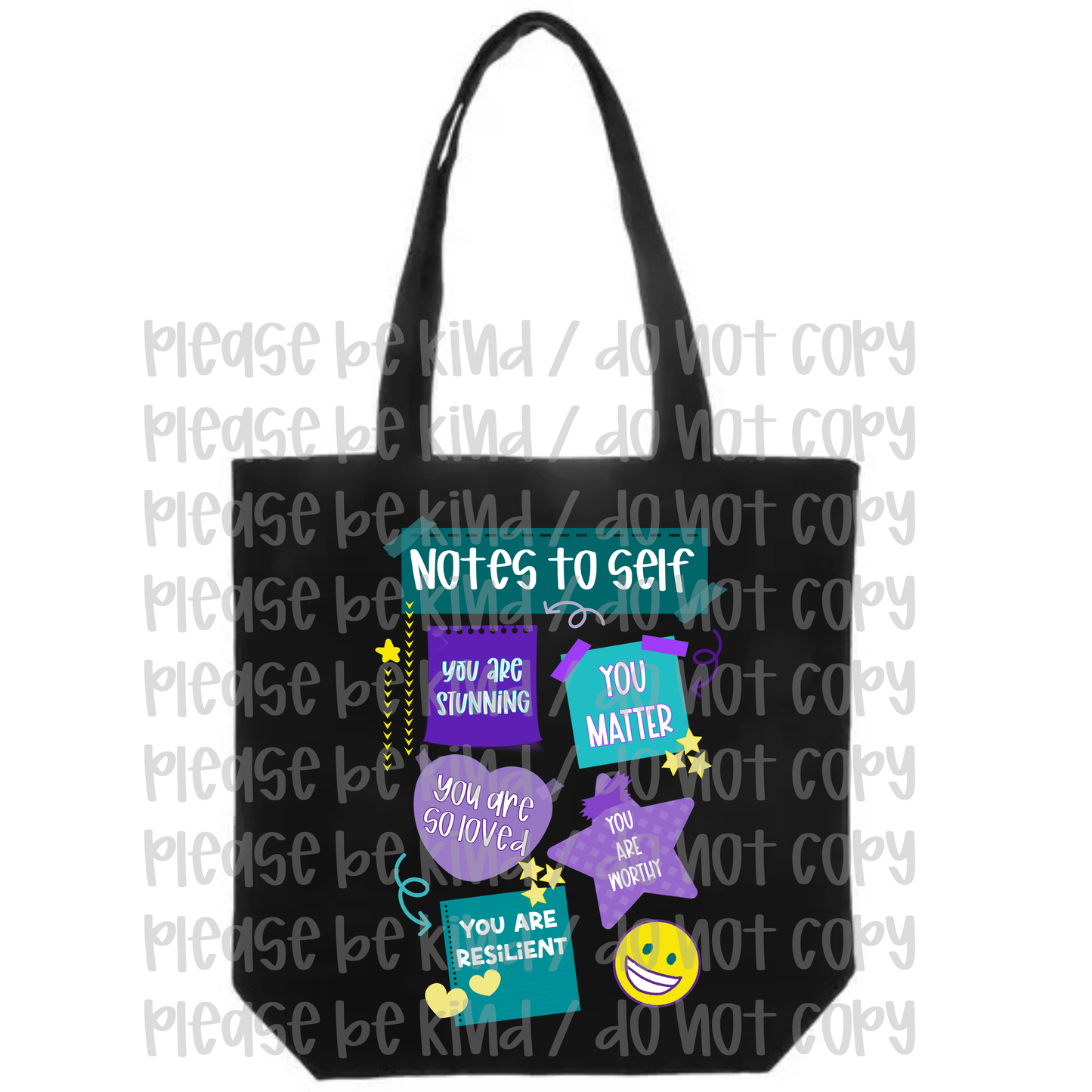 Notes To Self Tote Bag