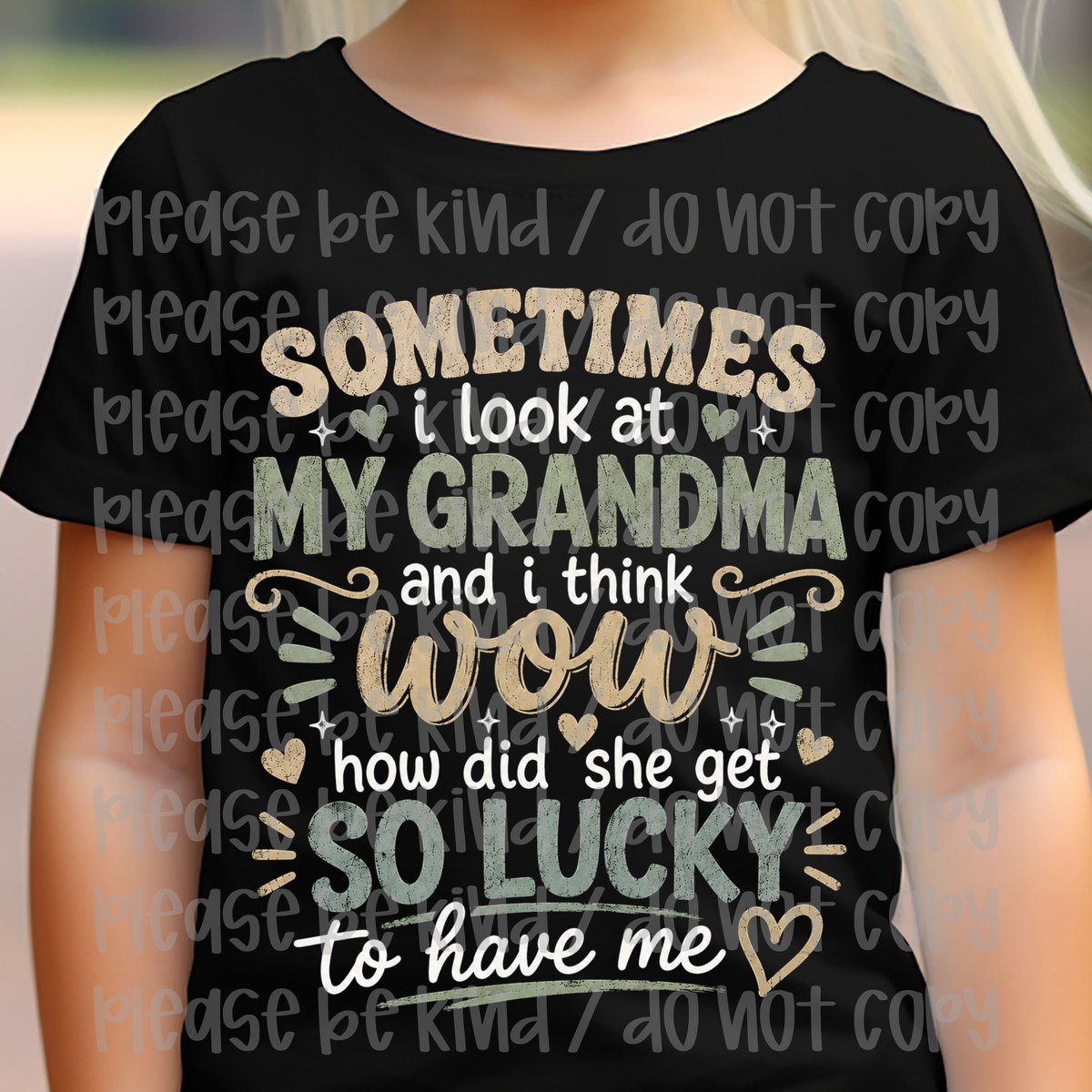 Sometimes I Look At My Grandma