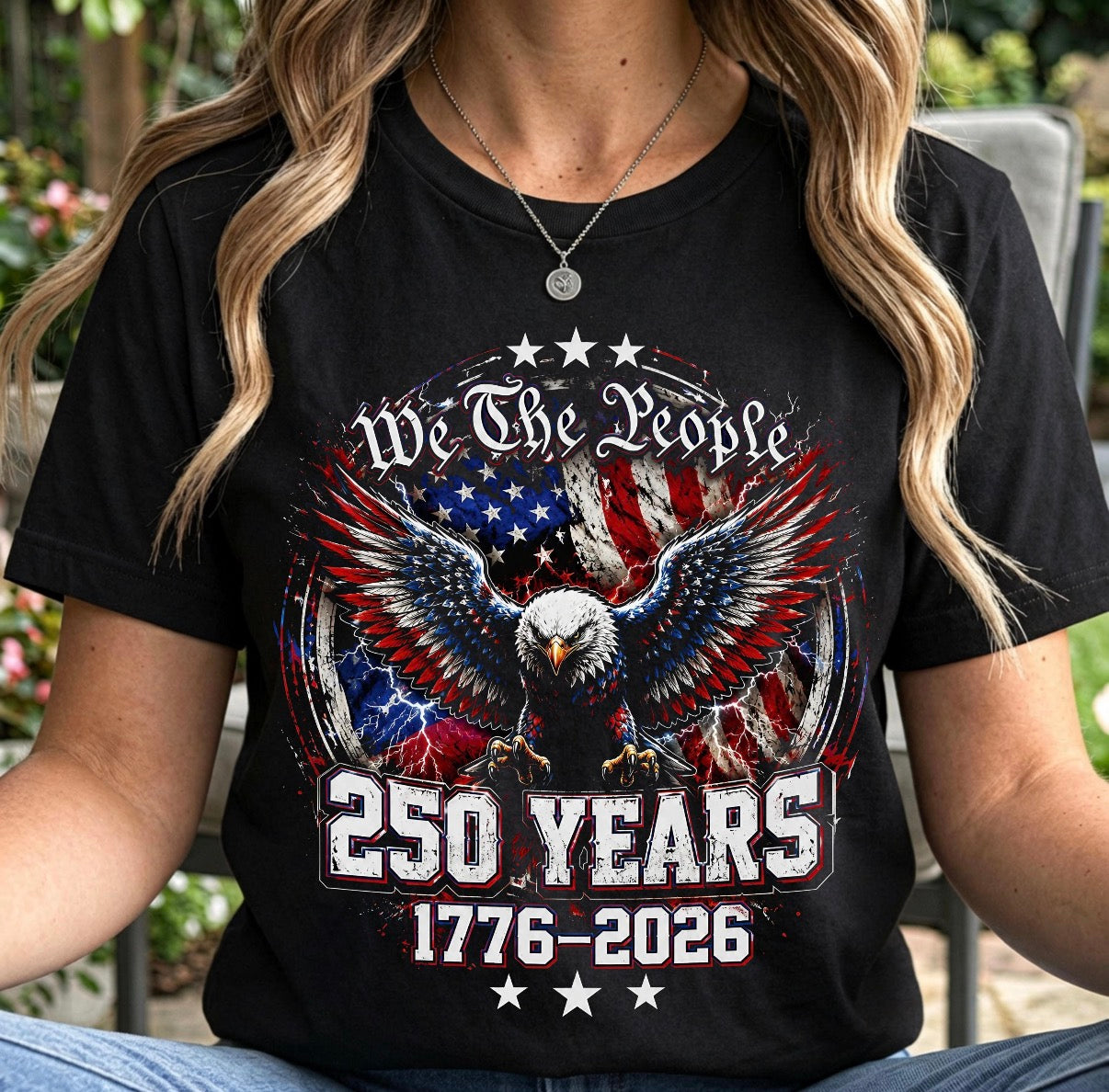 We The People 250 Years Eagle