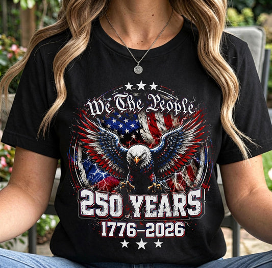 We The People 250 Years Eagle