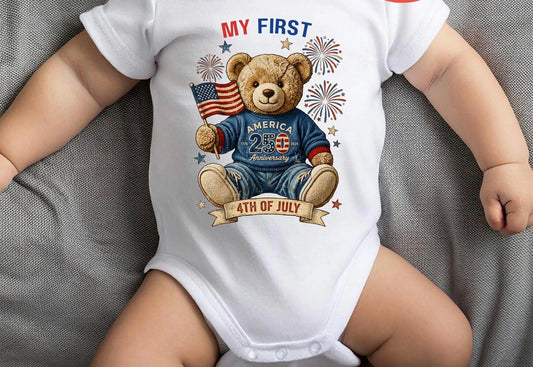 My First 4th Of July Bear 250 Years