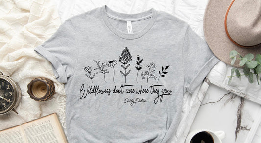 Wildflowers Don’t Care Where They Grow