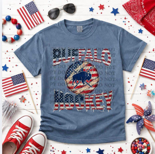 Denim & Lace Buffalo Hockey