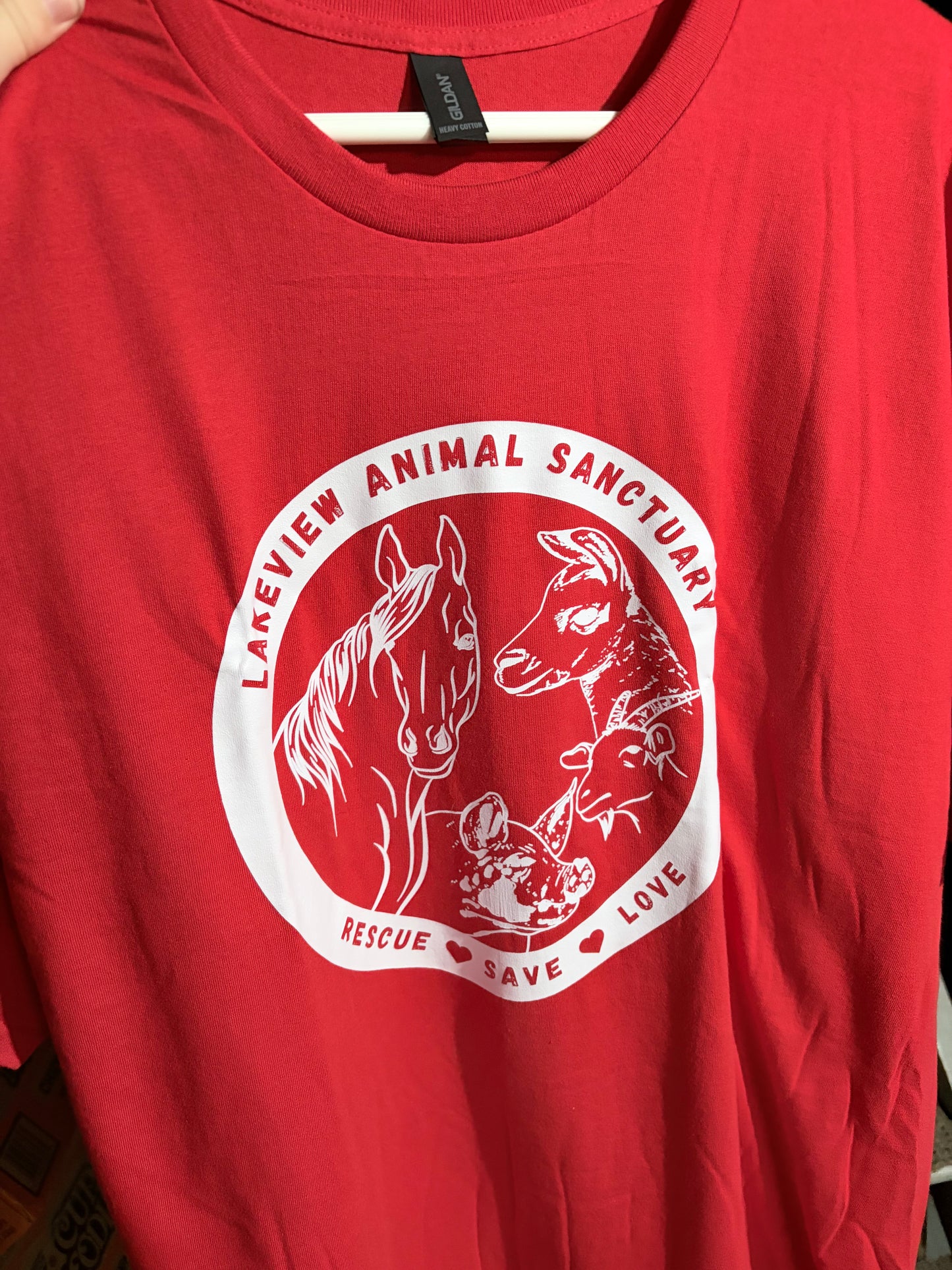Lakeview animal sanctuary shirt