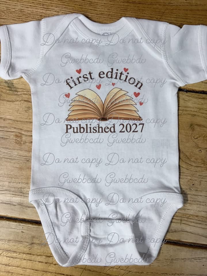 First Edition Onesie