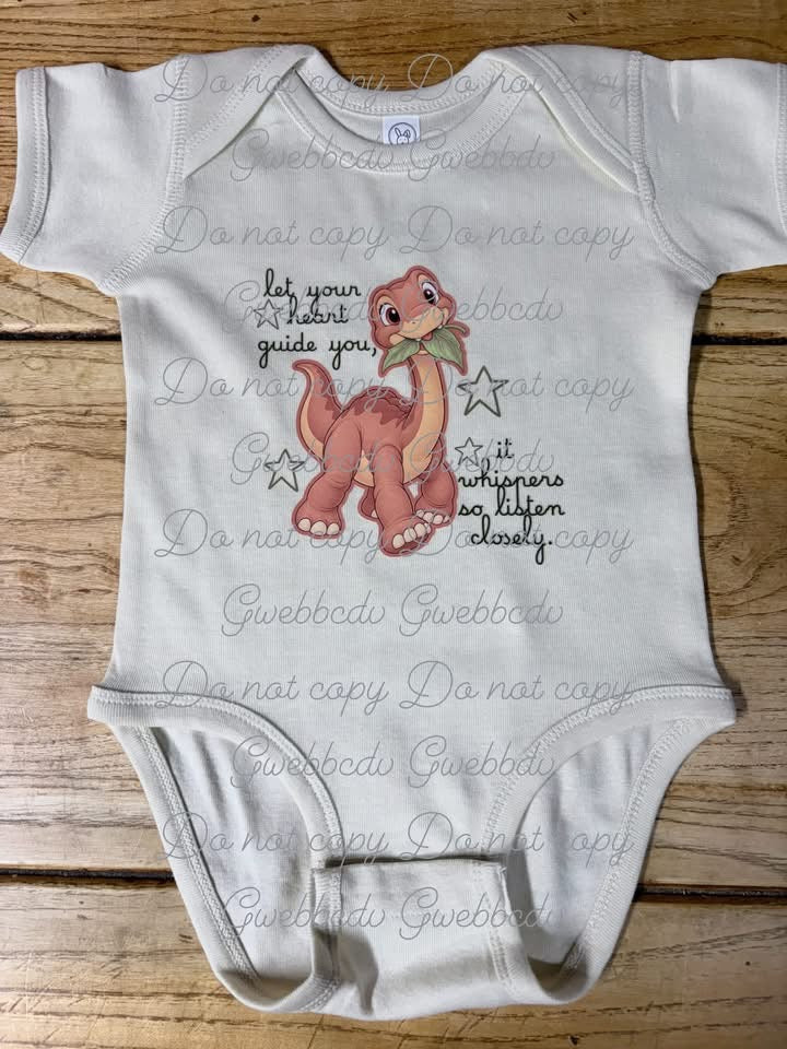 Let Your Heart Guide You Onesie