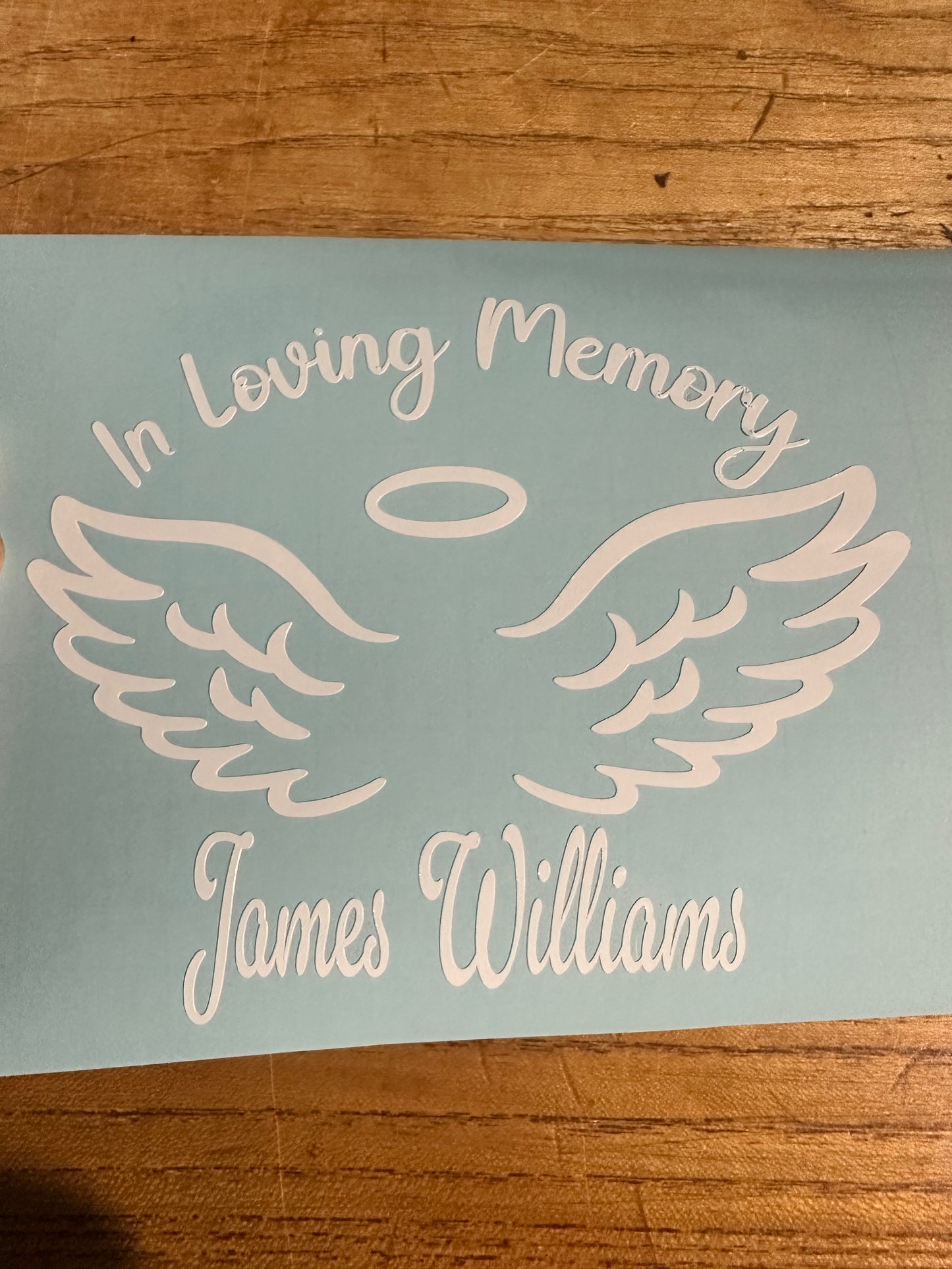 James Williams Memorial Decal