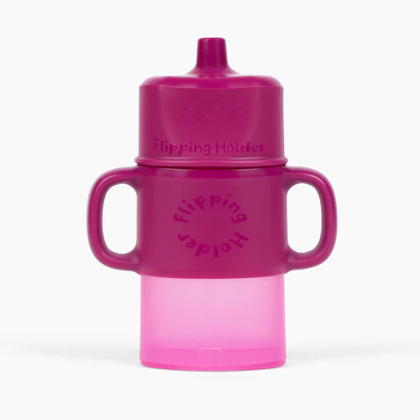 Flipping Holder TRAVEL with HANDLES & SIP TOP