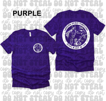 Lakeview Animal Sanctuary Short Sleeve Shirts