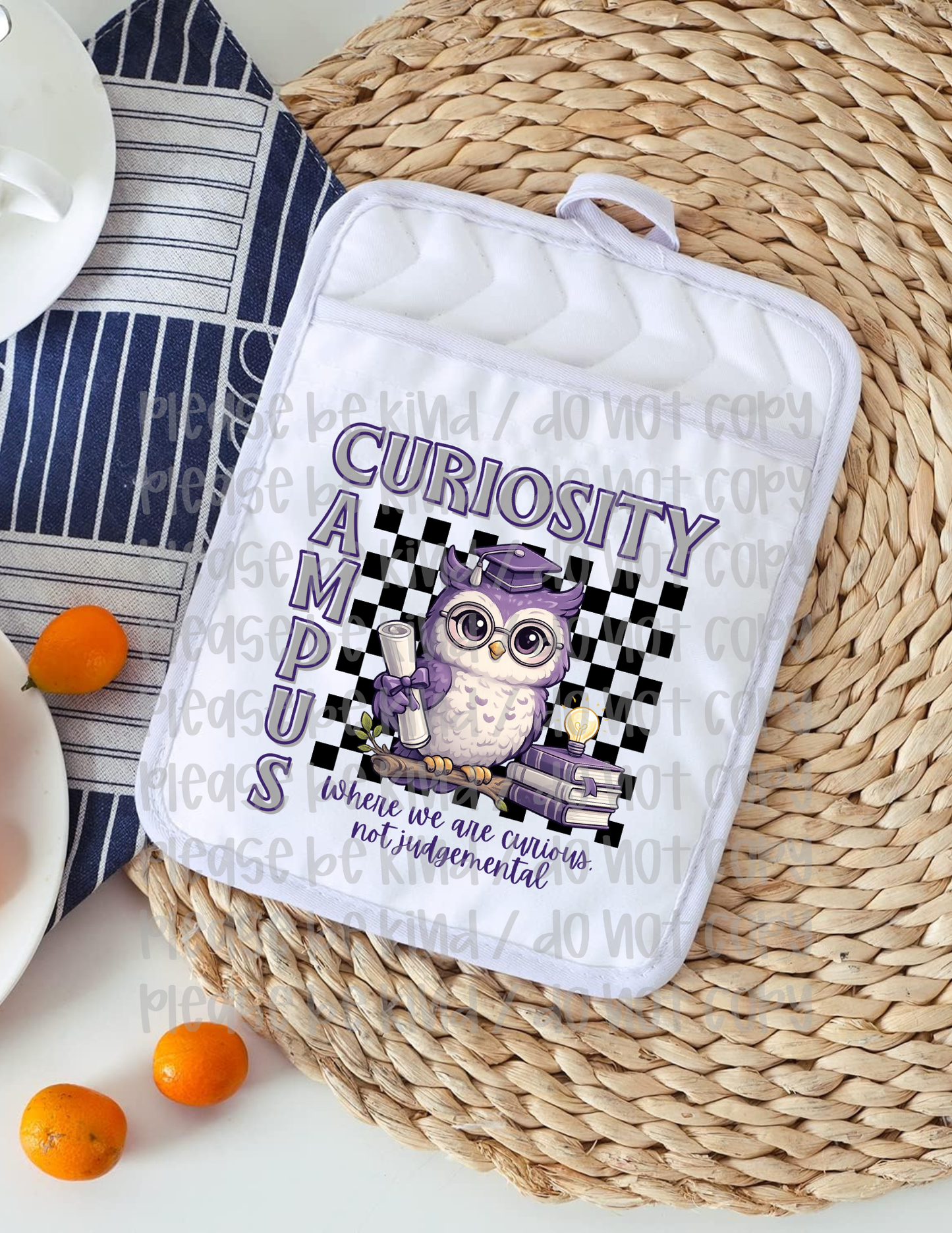 Curiosity Campus Pot Holders