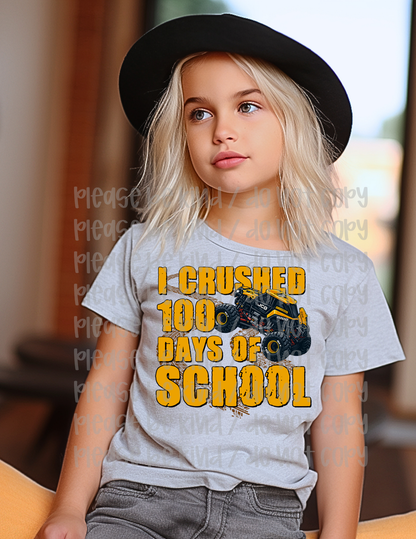 Crushed 100 Days Of School