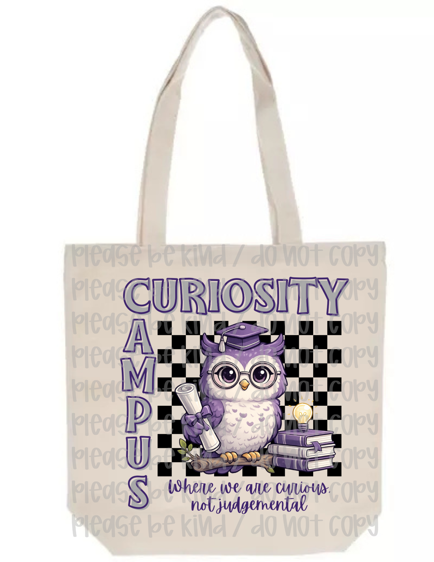 Curiosity Campus Tote Bags
