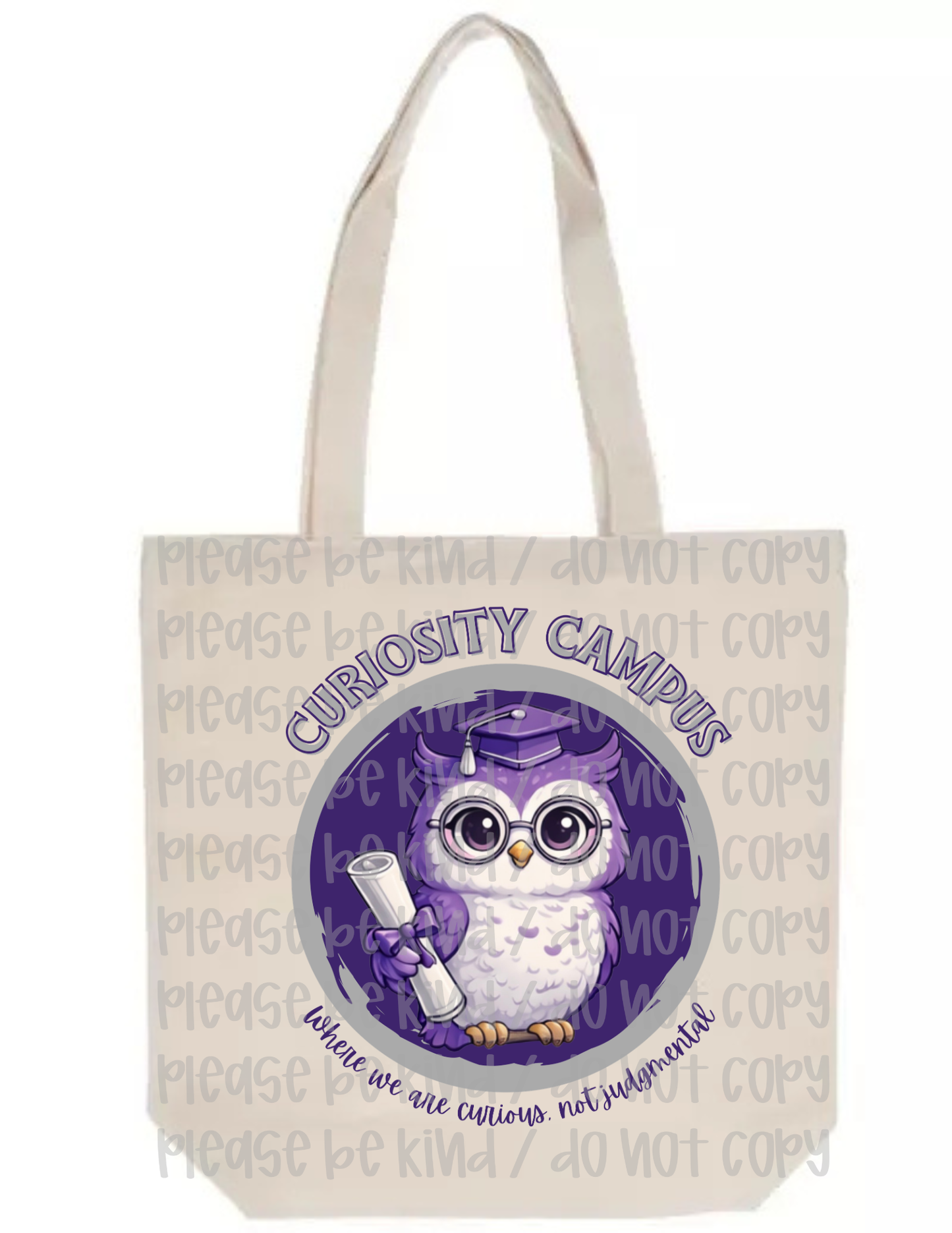 Curiosity Campus Tote Bags