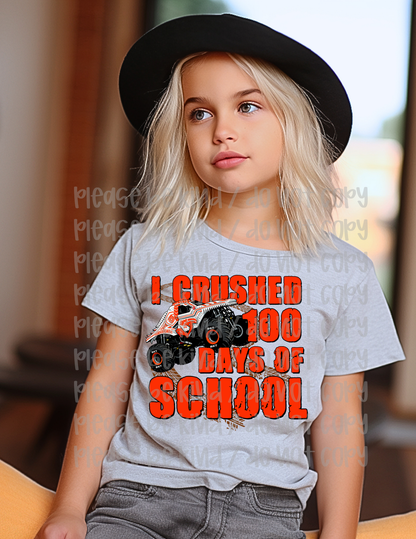 Crushed 100 Days Of School