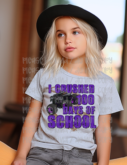 Crushed 100 Days Of School