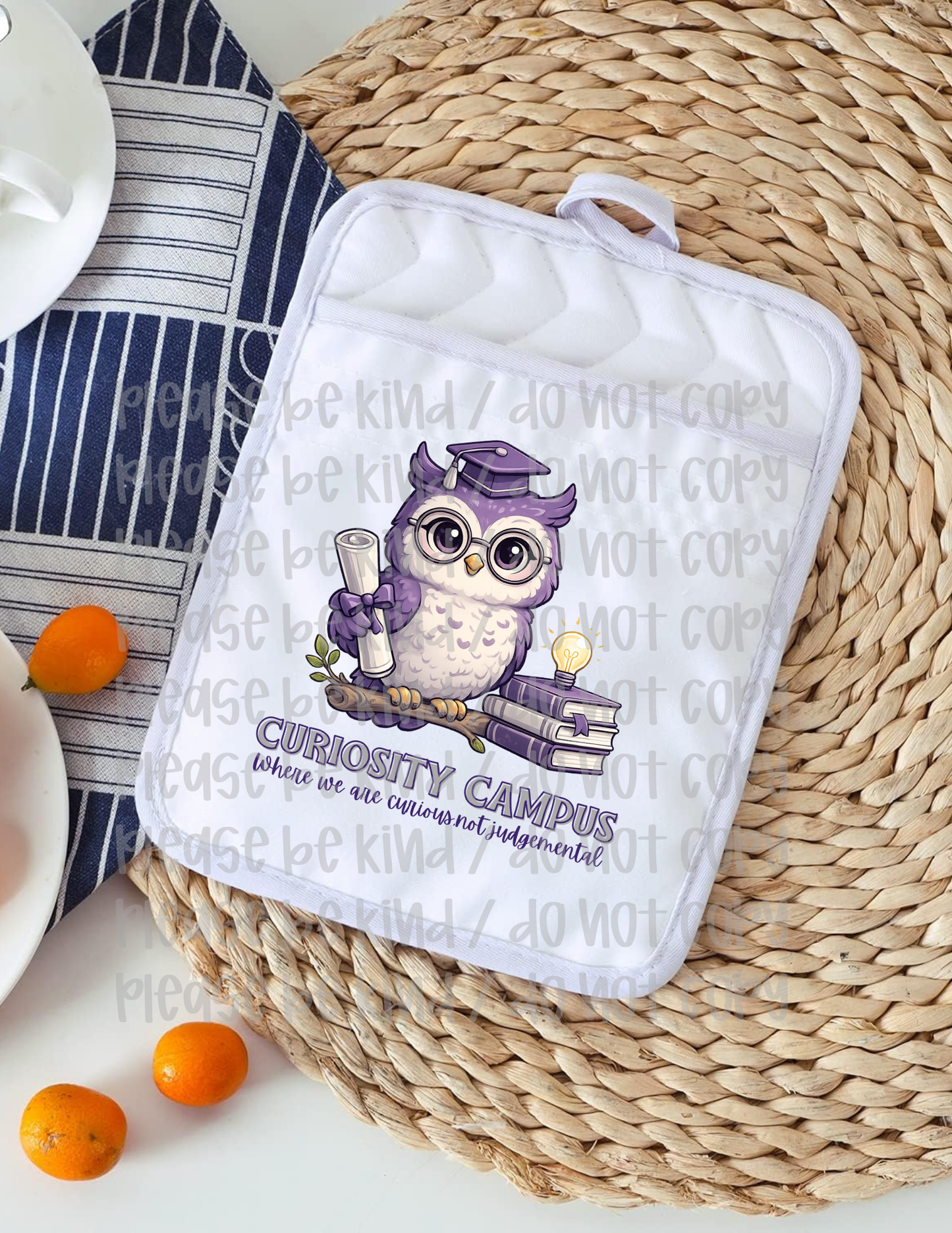 Curiosity Campus Pot Holders