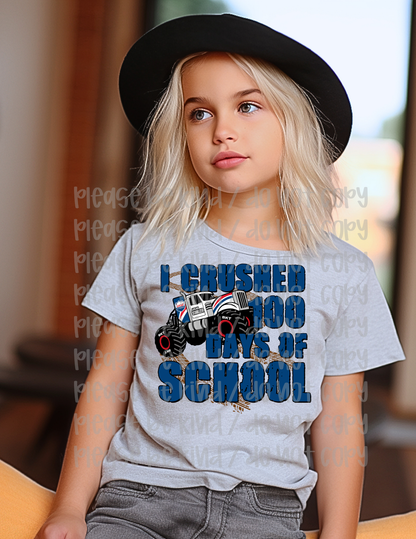Crushed 100 Days Of School